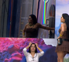 Ana Paula uniu forças com Jordana e Marciele, suas adversárias, contra Babu Santana no 'BBB 26'