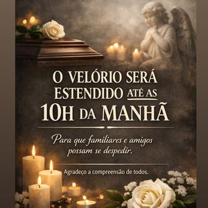 O velório de Isabel Veloso só terminou na tarde deste domingo, 11 de janeiro de 2026, a pedido de Lucas Borbas
