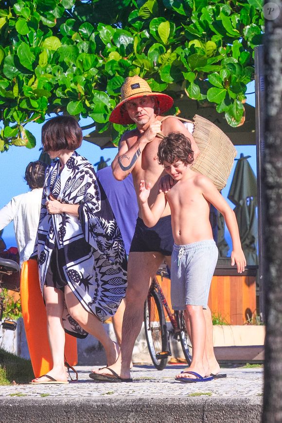 Além do filho mais velho Noa, Alexandre Nero também é pai de Inã