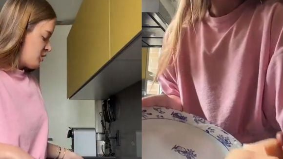 'Um litrinho de detergente por prato': Rafa Justus mostra 'tutorial' de como lava louças em vídeo e divide opiniões na web