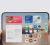 Com formato de livro, o iPhone Duo pode ser usado fechado como um smartphone tradicional ou aberto para ampliar a área de visualização