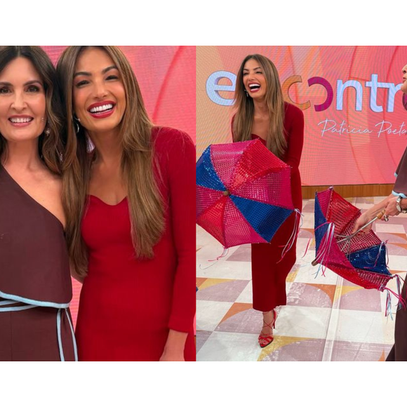 Internautas detonam Patrícia Poeta após participação de Fátima no “Encontro”: “Foi engolida ao vivo”