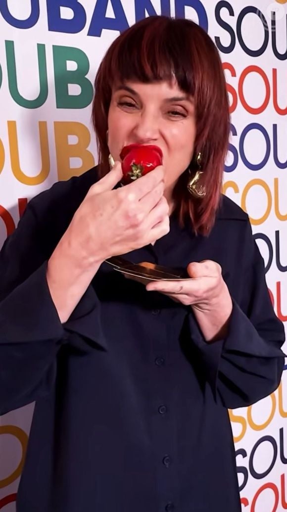 Helena Rizzo também experimentou, mas aprovou a iguaria