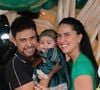 Zezé Di Camargo e Graciele celebram o mesversário em clima familiar e descontraído