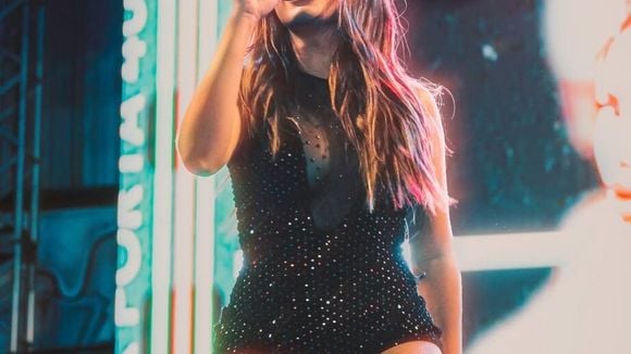 Lexa volta a fazer show após 6 meses afastada dos palcos e desabafa: 'Achei que eu seria incapaz'