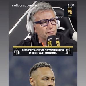 Luana Piovani compartilhou outros conteúdos sobre o atleta, um deles, com comentários do craque Neto, outro crítico ferrenho do comportamento de Neymar dentro e fora dos campos