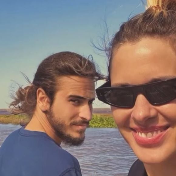 Carolina Dieckmann mostra 'antes e depois' do 1º filho, Davi, no aniversário de 26 anos do rapaz: 'Como é difícil'