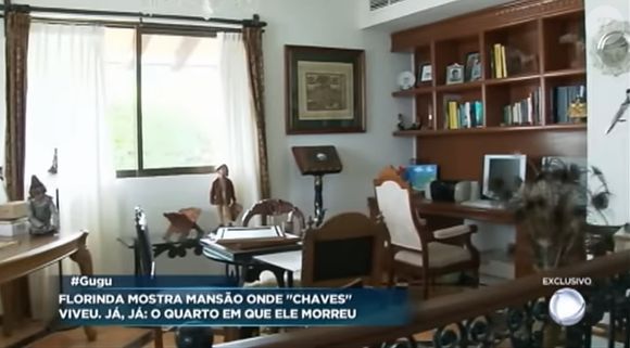 Casa milionária de ator criador do Chaves tem ainda um escritório