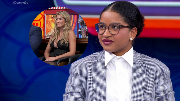 Lívia Andrade revirou os olhos para tia Milena no 'Domingão'? Web nota 'antipatia' em participação de vice-campeã do 'BBB 26'