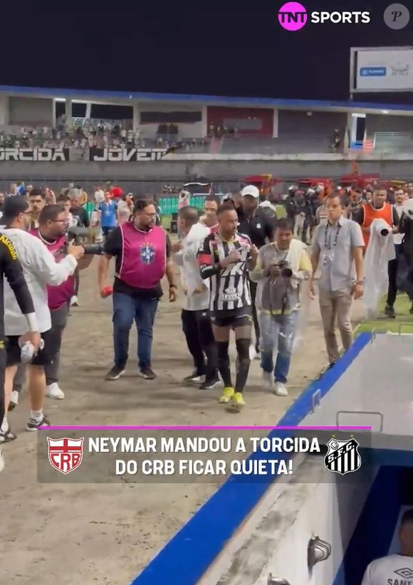 Neymar fez seu gol de pênalti, mas Santos acabou eliminado pelo CRB na Copa do Brasil 2025