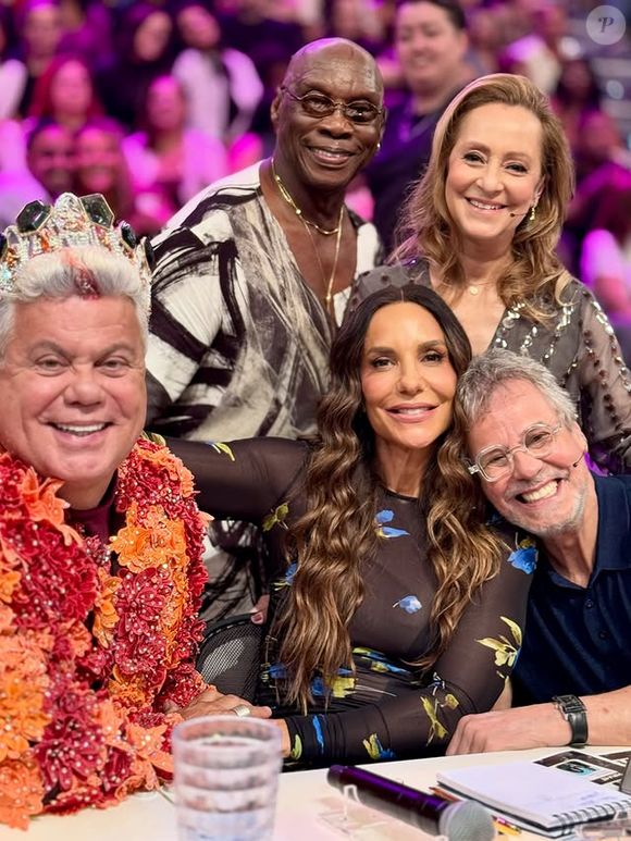 Ivete Sangalo foi jurada artística do 'Dança dos Famosos' neste domingo, 16 de novembro de 2025