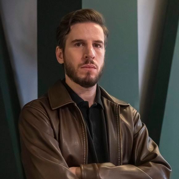 Macedo (Rodrigo García) atuando na novela 'Três Graças'