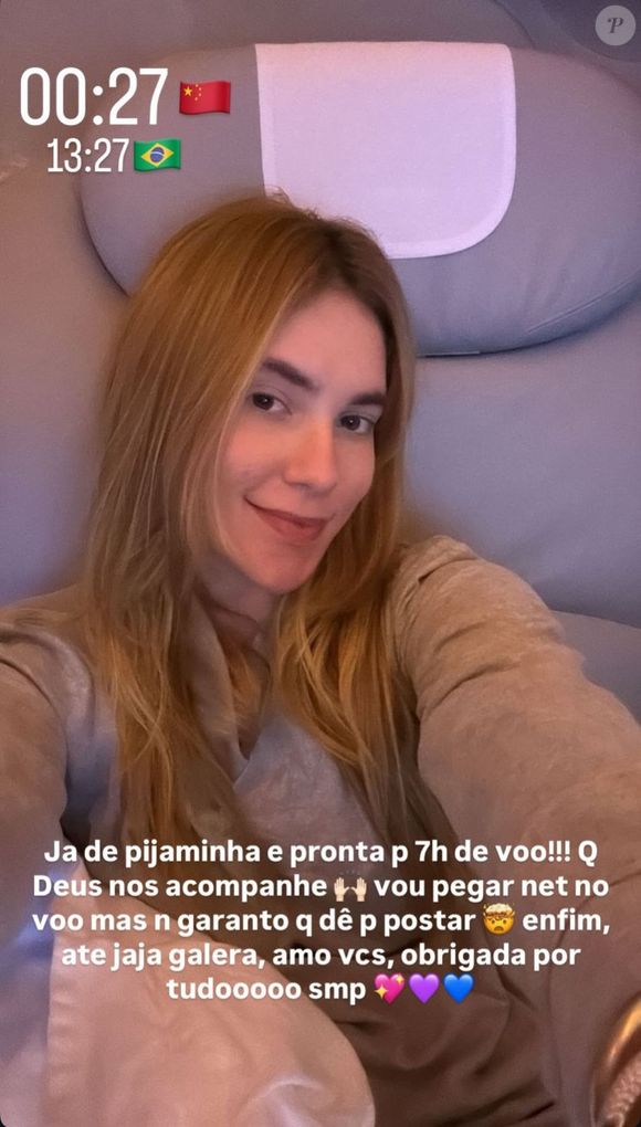 Virginia Fonseca relatou toda a situação por meio dos stories de seu perfil, no Instagram.