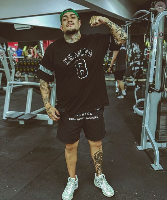 Fora do 'BBB', MC Binn passou a focar ainda mais nos exercícios físicos