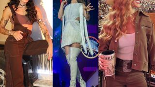 Festival de Barretos 2026: do marrom ao branco, Ana Castela, Andressa Suita e Paula Fernandes apostam em franjas e estilo western. Veja fotos!