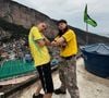 Thiago contou que estava ciceroneando o cantor americano Oliver Tree em sua passagem pelo Brasil