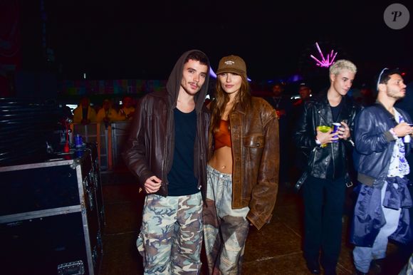 Sasha Meneghel e João Lucas combinam seus looks no Lollapalooza 2024