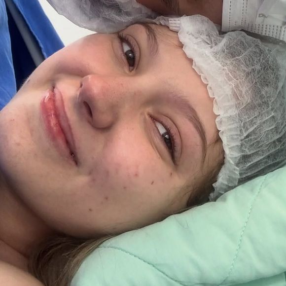 Isabel Veloso deu à luz o filho, Arthur