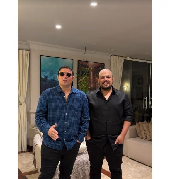 Gustavo Moura ganhou defesa do irmão e parceiro de dupla Rafael sobre curtidas do Instagram da dupla em fotos de Virginia Fonseca: 'Fui eu que curti a publicação da Virginia. Não é porque quero defender ele não'