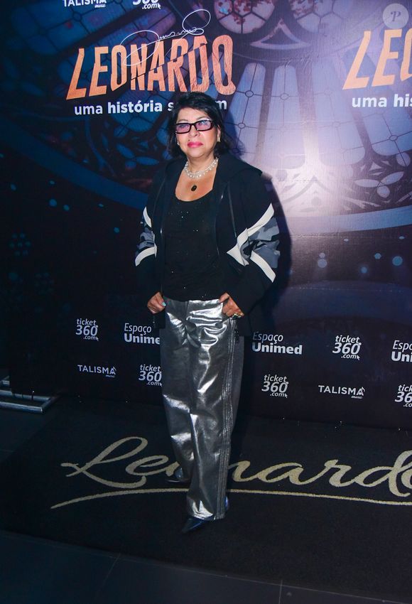 Roberta Miranda também assistiu ao show de Leonardo