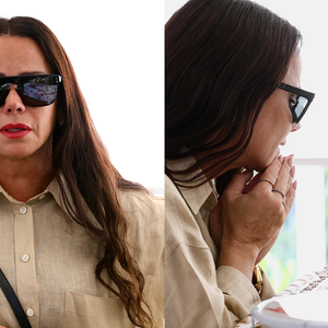 Viviane Araujo faz carinho no corpo de Bira Presidente em velório e fundador do Fundo de Quintal ganha homenagem de Zeca Pagodinho