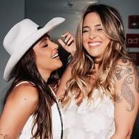 'Eu amo muito': grávida, Lauana Prado nega briga e cogita volta com Tati Dias. 'Não existe outra pessoa'. Vídeo!