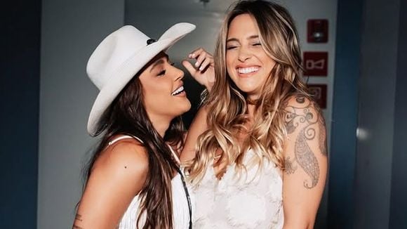 'Eu amo muito': grávida, Lauana Prado nega briga e cogita volta com Tati Dias. 'Não existe outra pessoa'. Vídeo!