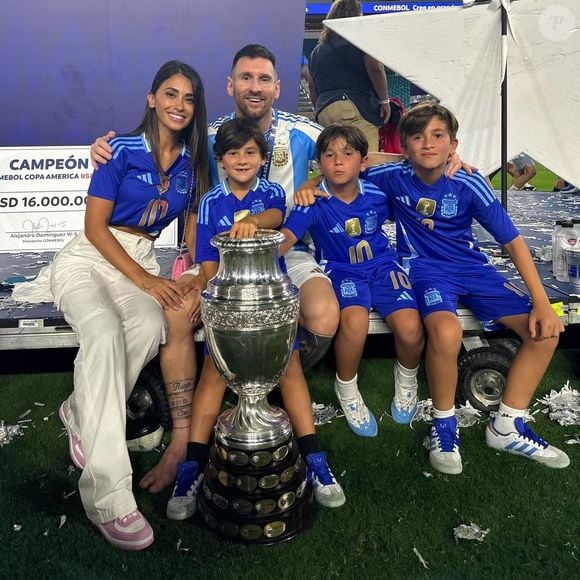 'Não somos melhores do que ninguém': Antonela Roccuzzo revelou a principal lição ensinada aos filhos que tem com Lionel Messi, astro da seleção argentina e do Inter Miami