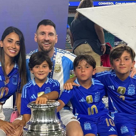 'Não somos melhores do que ninguém': Antonela Roccuzzo revelou a principal lição ensinada aos filhos que tem com Lionel Messi, astro da seleção argentina e do Inter Miami