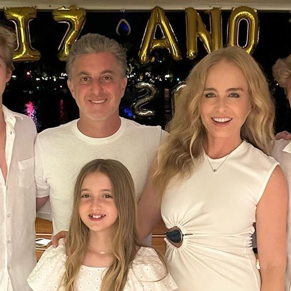 Angélica e Luciano Huck ainda são pais de Joaquim, Eva e Benício
