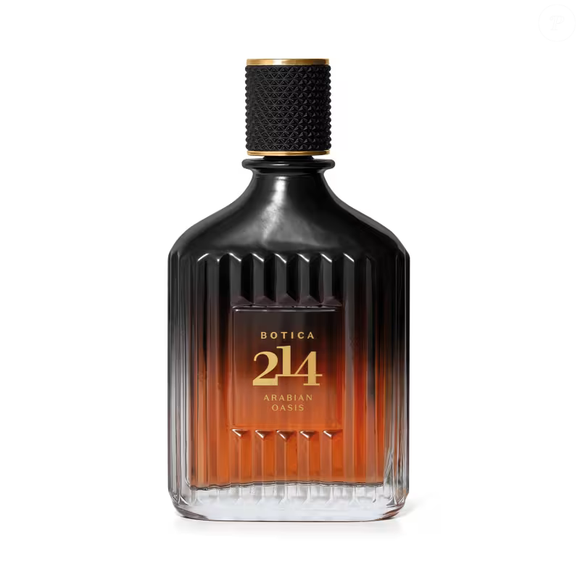 Botica 214 Arabian Oasis Fougère Ambarado (O Boticário) - 90ml | R$ 199,90 - a composição mistura o calor envolvente do açafrão com o frescor elegante da lavanda e a intensidade ambarada, criando um aroma potente, misterioso e extremamente sofisticado