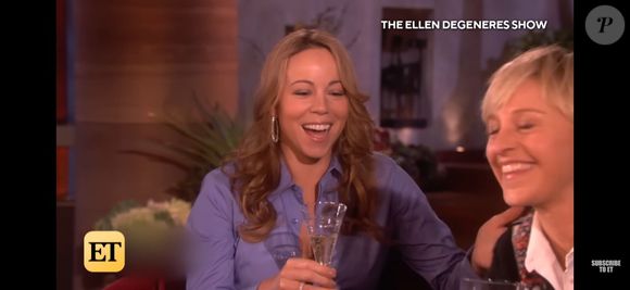 Mariah Carey riu, mas ficou visivelmente desconfortável