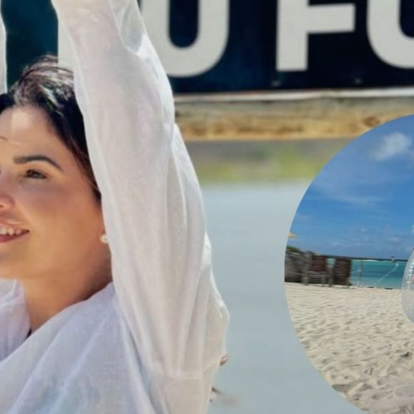 Vanessa Giácomo posa de biquíni nos Estados Unidos e corpo definido rende elogios de fãs