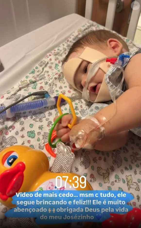 Virgínia Fonseca contou que José Leonardo está animado, apesar da internação