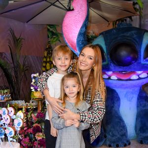 Fran Justus, nora de Roberto Justus, participou da festa da filha de Ticiane Pinheiro e César Tralli