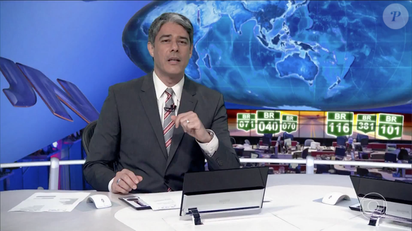 William Bonner está desde abril de 1996 na bancada do 'Jornal Nacional', onde antes já era apresentador eventual