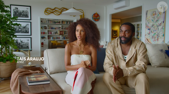 Taís Araújo e Lázaro Ramos definiram o apartamento como a sua 'casa dos sonhos'
