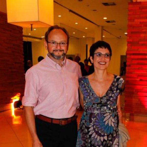 Sandra Annenberg é casada com Ernesto Paglia