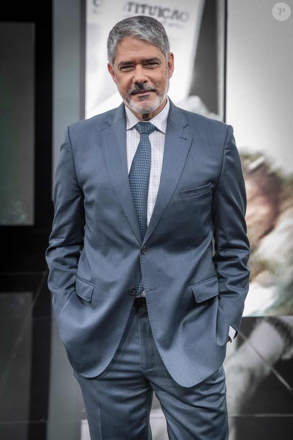 William Bonner é apresentador e editor-chefe do 'Jornal Nacional'