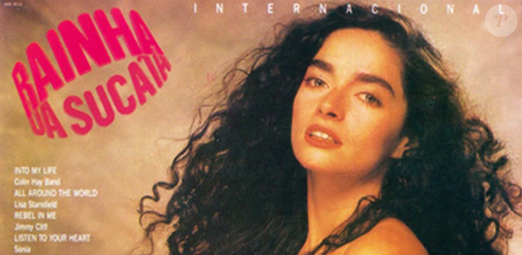 Claudia Ohana foi capa do CD internacional de Rainha da Sucata