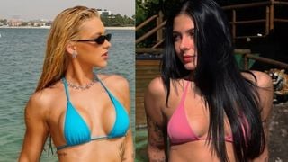 Só de biquíni, Ana Castela exibe beleza natural e elogio de amigo ao corpo da Boiadeira faz web notar 'alfinetada na Virgínia'