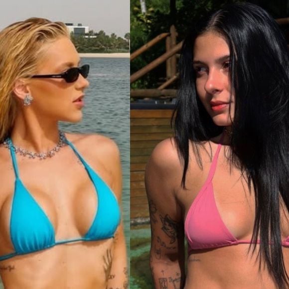 Ana Castela posou só de biquíni e ganhou elogios pelo corpo natural