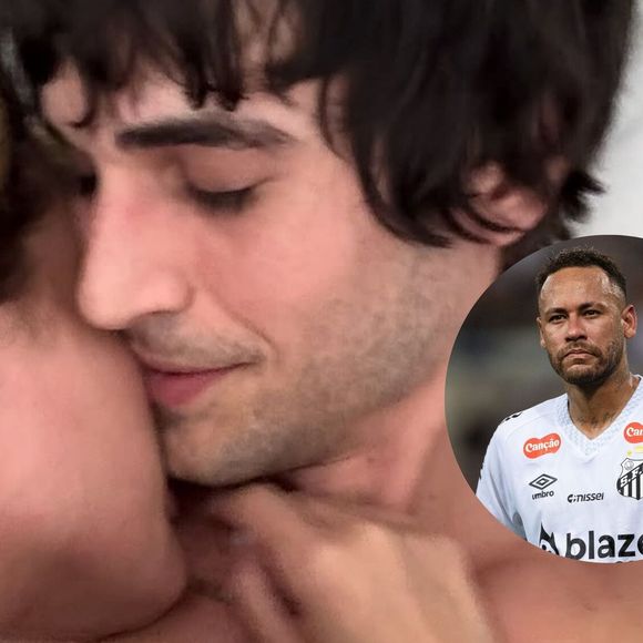 Fiuk surgiu em clima de intimidade com uma ex-amante de Neymar!