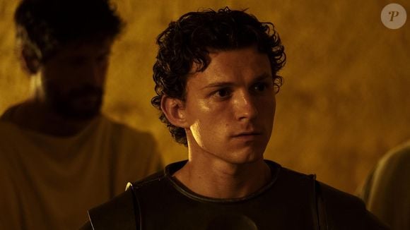 Tom Holland interpretou Telêmaco em 'A Odisseia', novo filme de Christopher Nolan baseado no poema homônimo de Homero