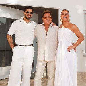 Poliana Rocha e Leonardo são os pais de Zé Felipe