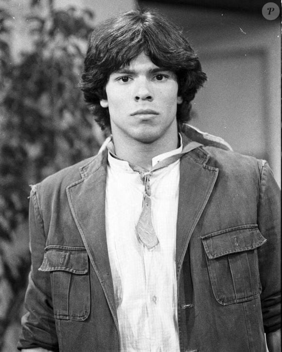 Maurício Mattar em 'Roque Santeiro', em 1985, sua primeira novela na TV