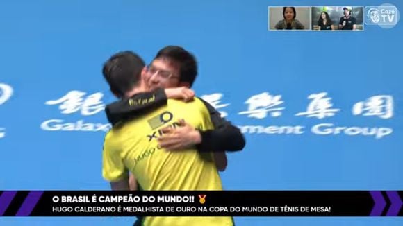 Hugo Calderano venceu a Copa do Mundo de tênis de mesa e se tornou o primeiro atleta brasileiro e fora do eixo Europa-Ásia a conquistar o torneio