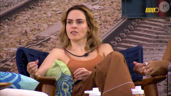 Ana Paula Renault, que está no primeiro Paredão do BBB 26, provocou Aline Campos durante o Sincerão