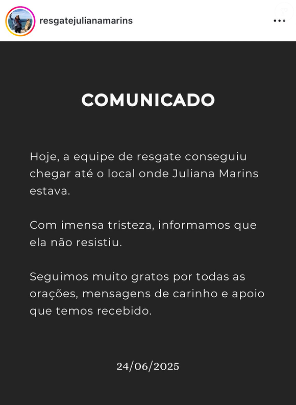 Caso Juliana Marins: morte da brasileira na Indonésia foi lamentada por diversos anônimos e o universo das celebridades.
