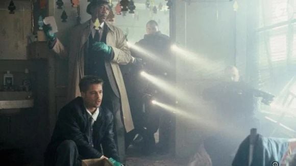 Em determinado momento do filme, que não revelaremos para evitar spoilers, Somerset profere sua frase icônica do suspense psicológico.